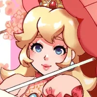 Soft Peach art